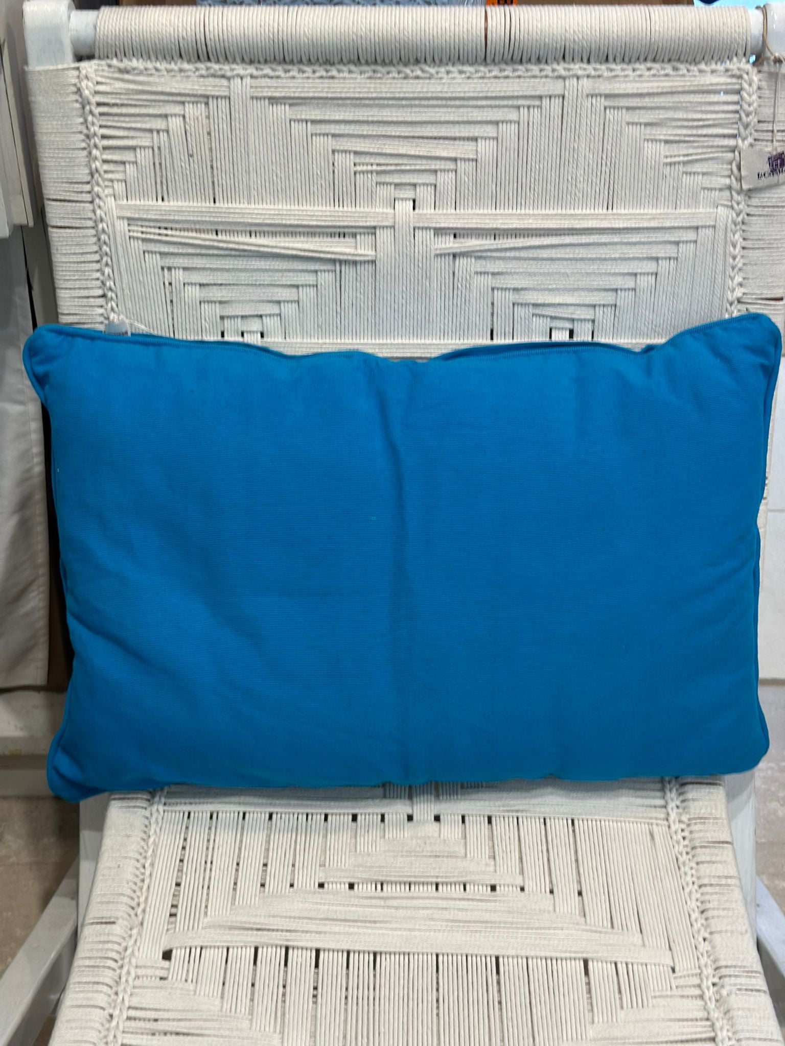 CUSCINO TURCHESE SCURO