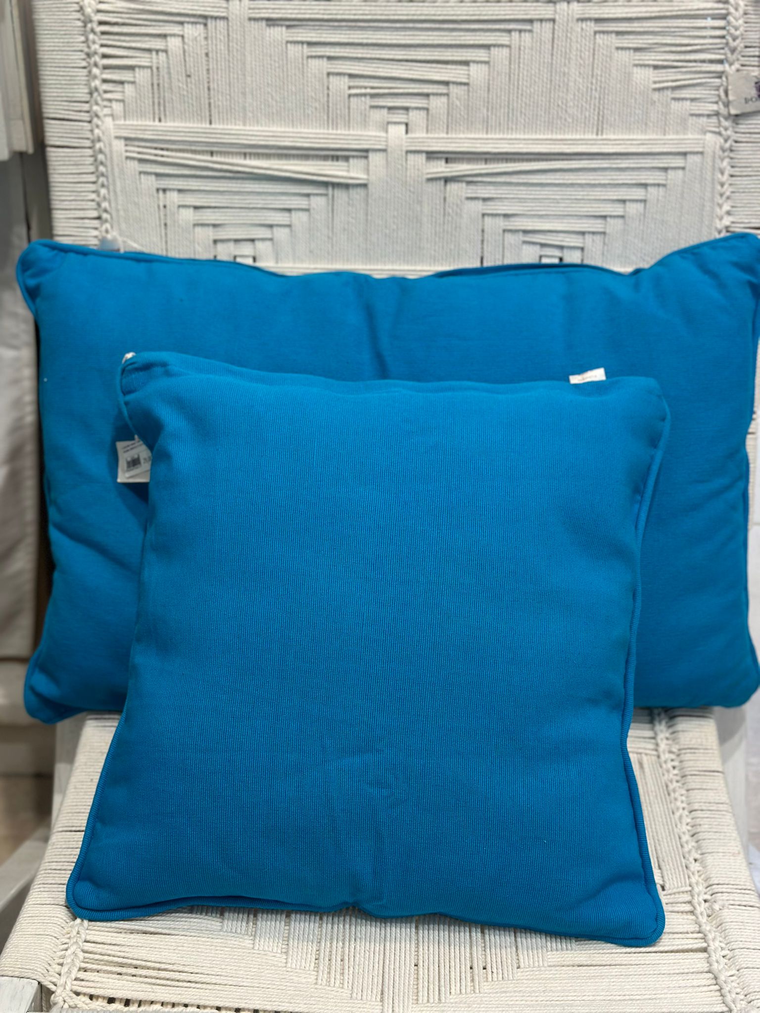 CUSCINO TURCHESE SCURO