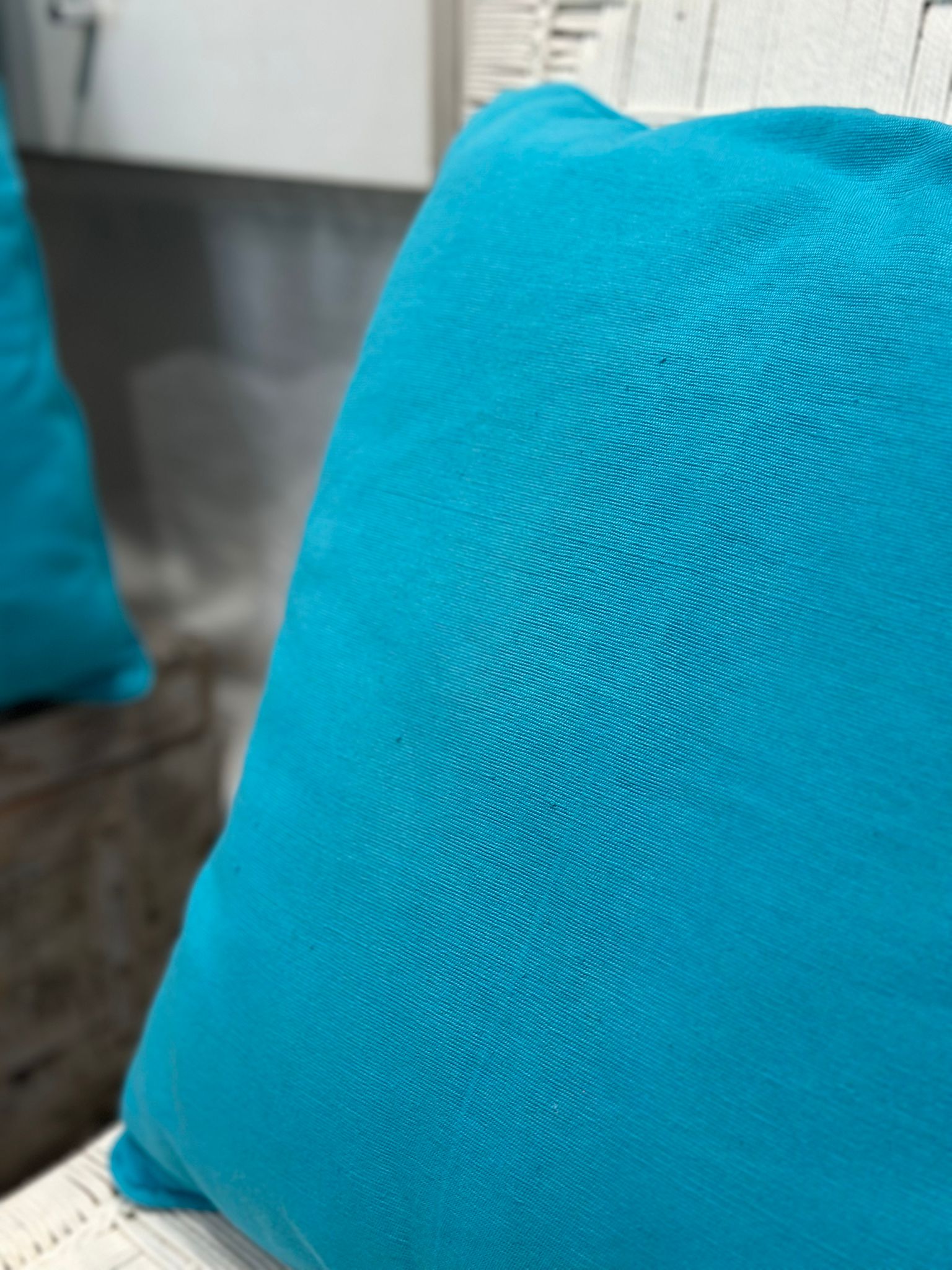 CUSCINO TURCHESE VERDE