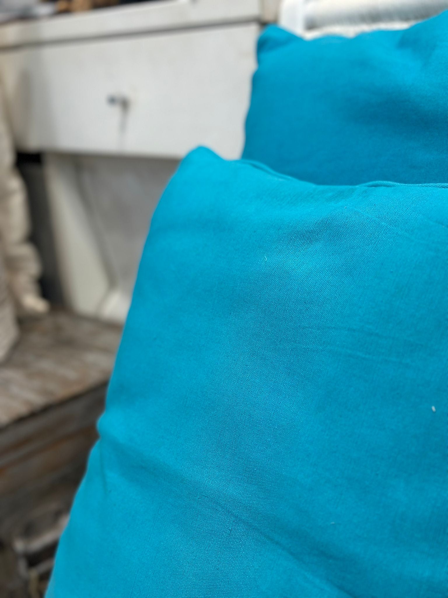 CUSCINO TURCHESE VERDE