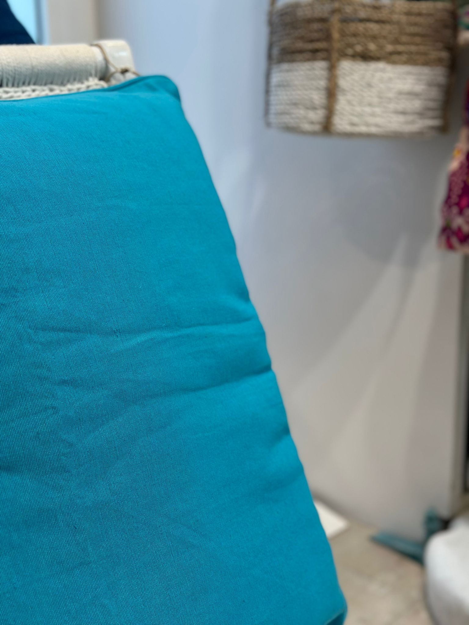 CUSCINO TURCHESE VERDE