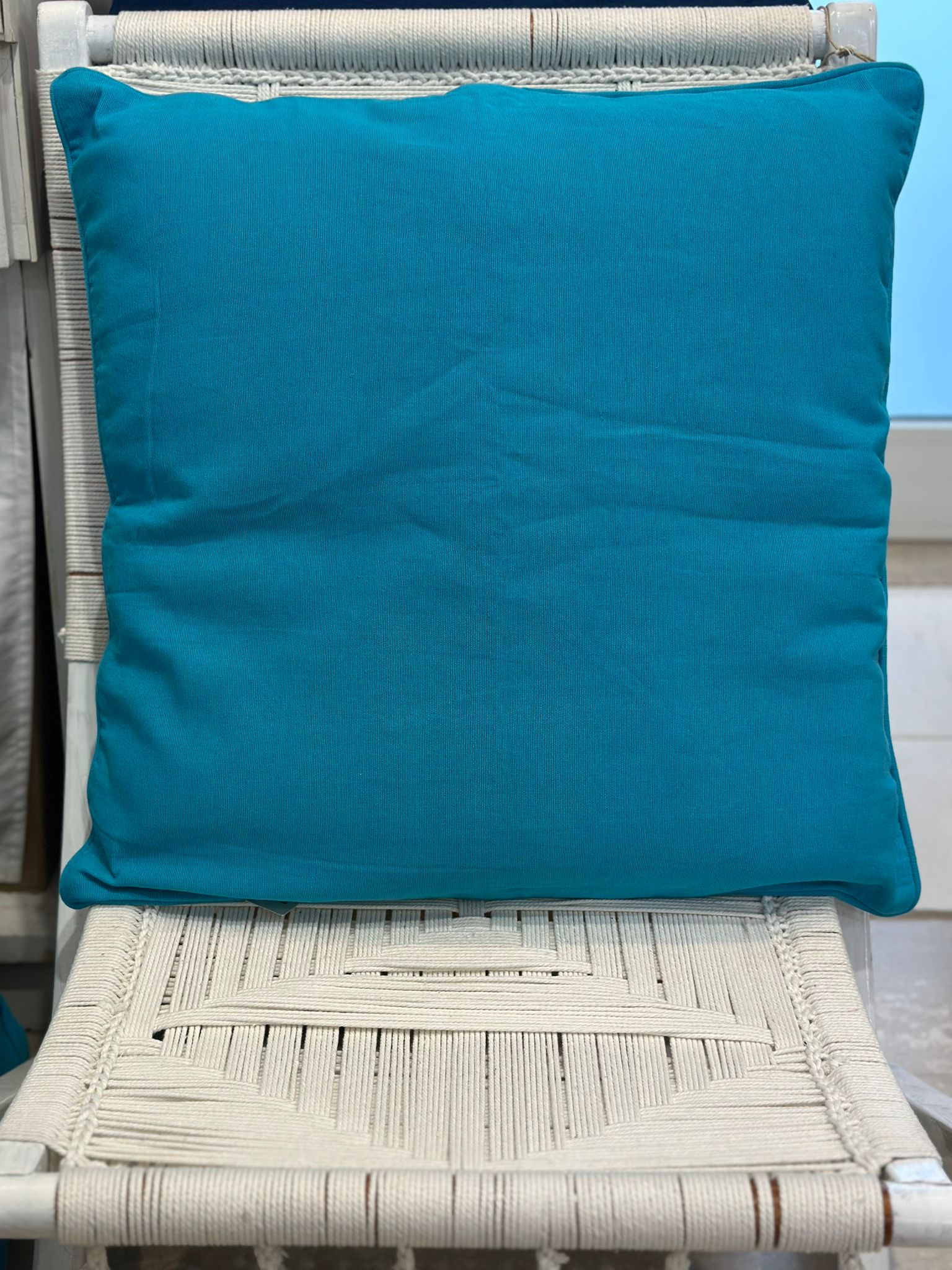 CUSCINO TURCHESE VERDE