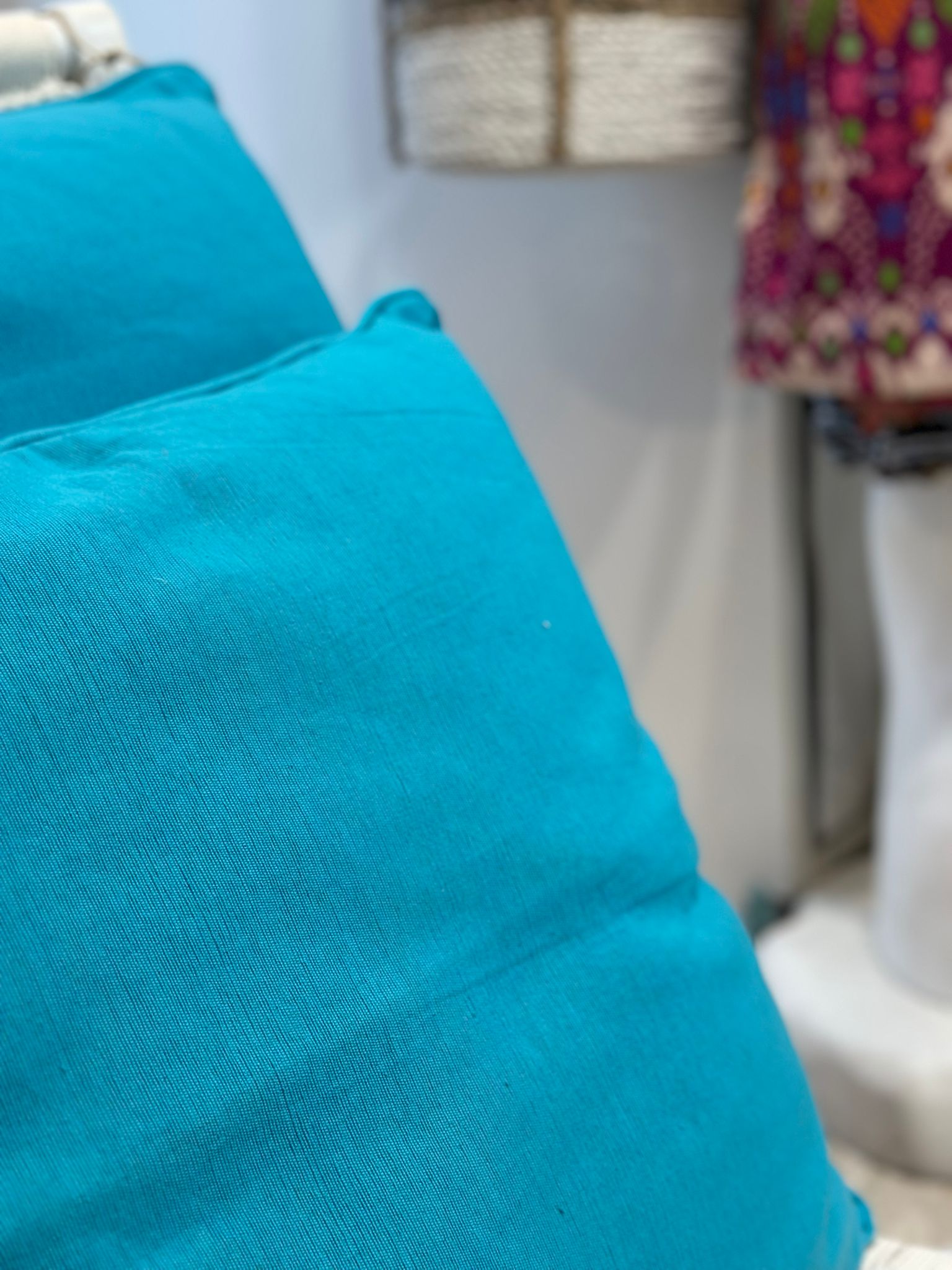 CUSCINO TURCHESE VERDE