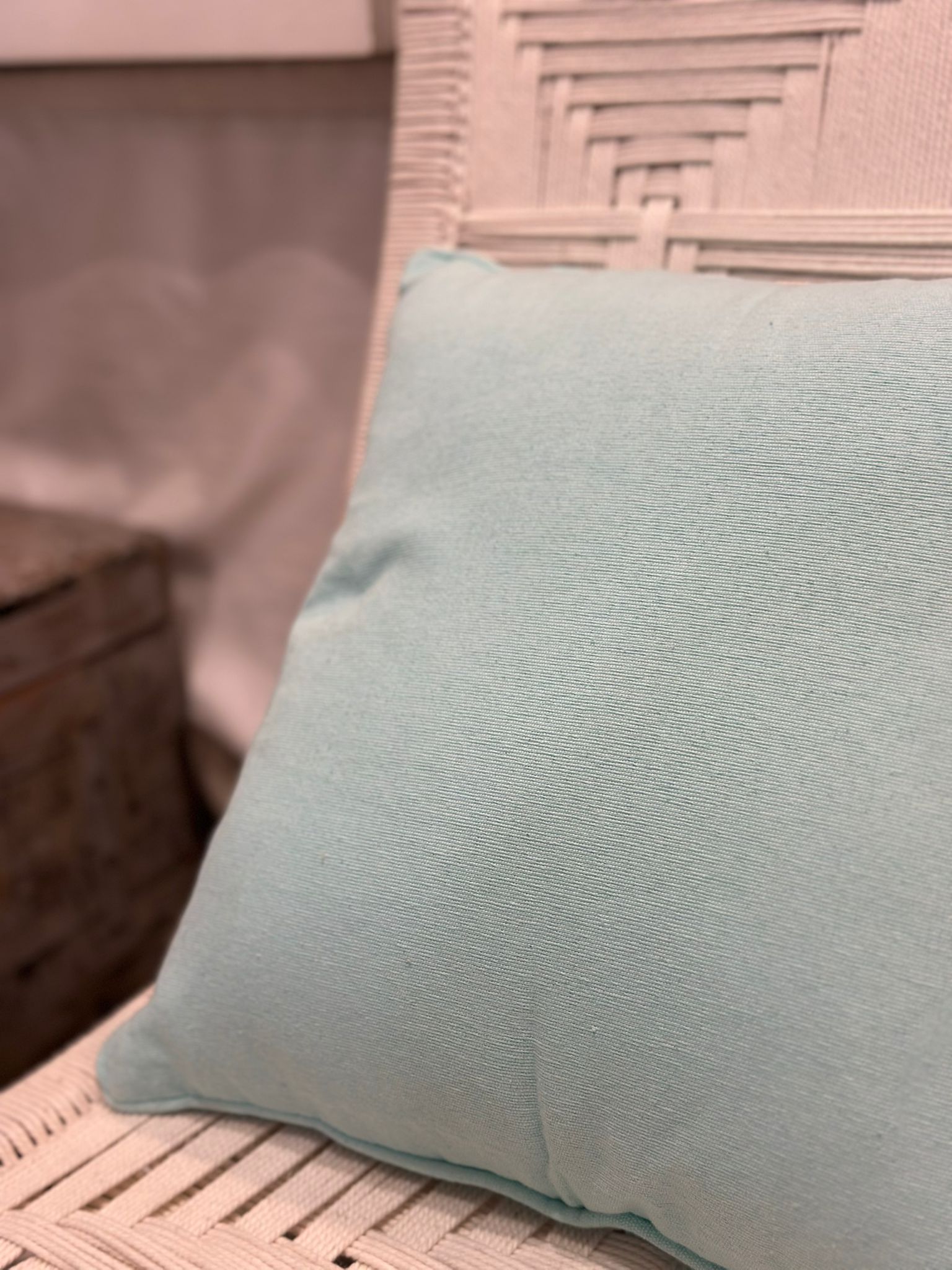 CUSCINO TURCHESE ACQUA