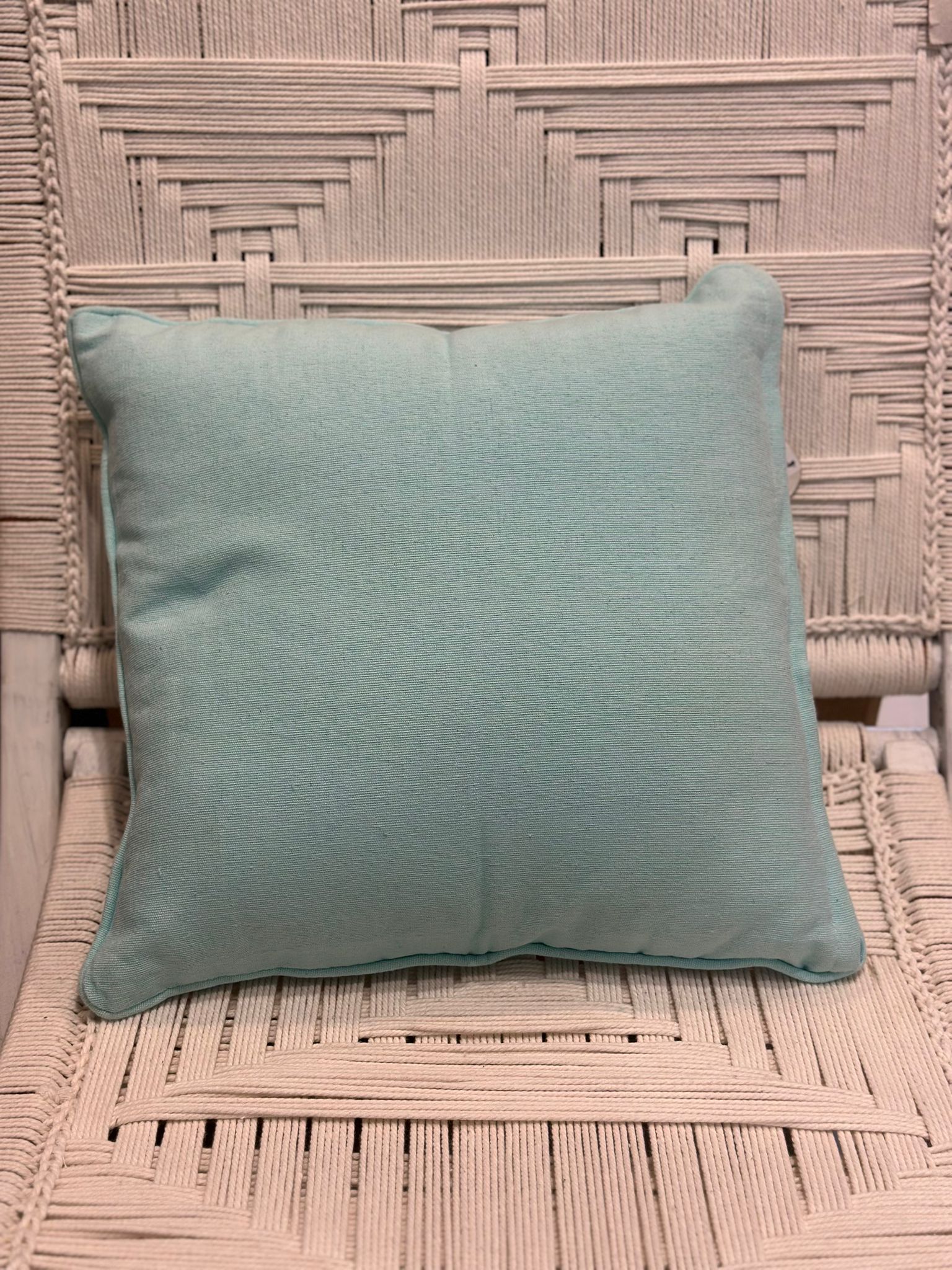 CUSCINO TURCHESE ACQUA