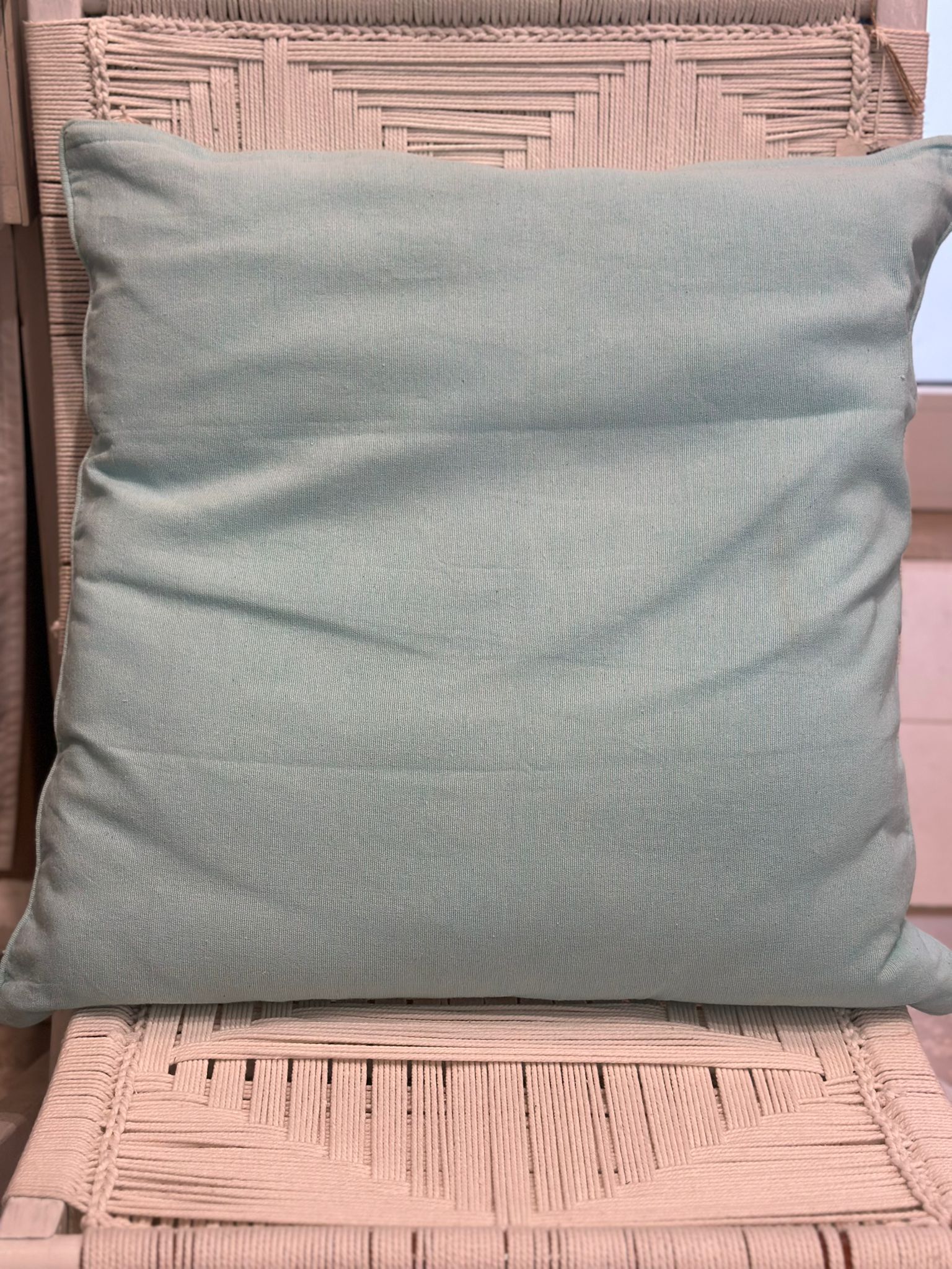 CUSCINO TURCHESE ACQUA