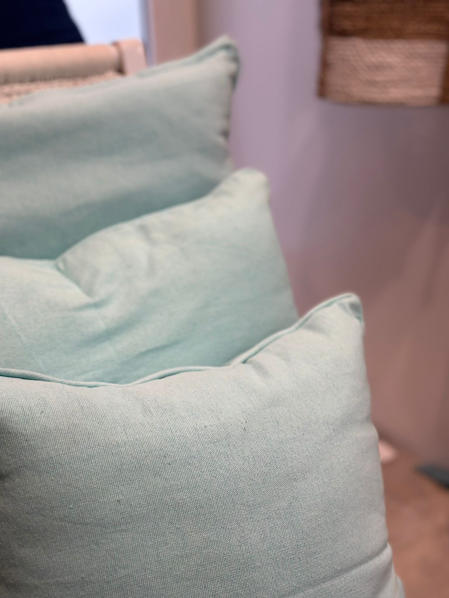 CUSCINO TURCHESE ACQUA