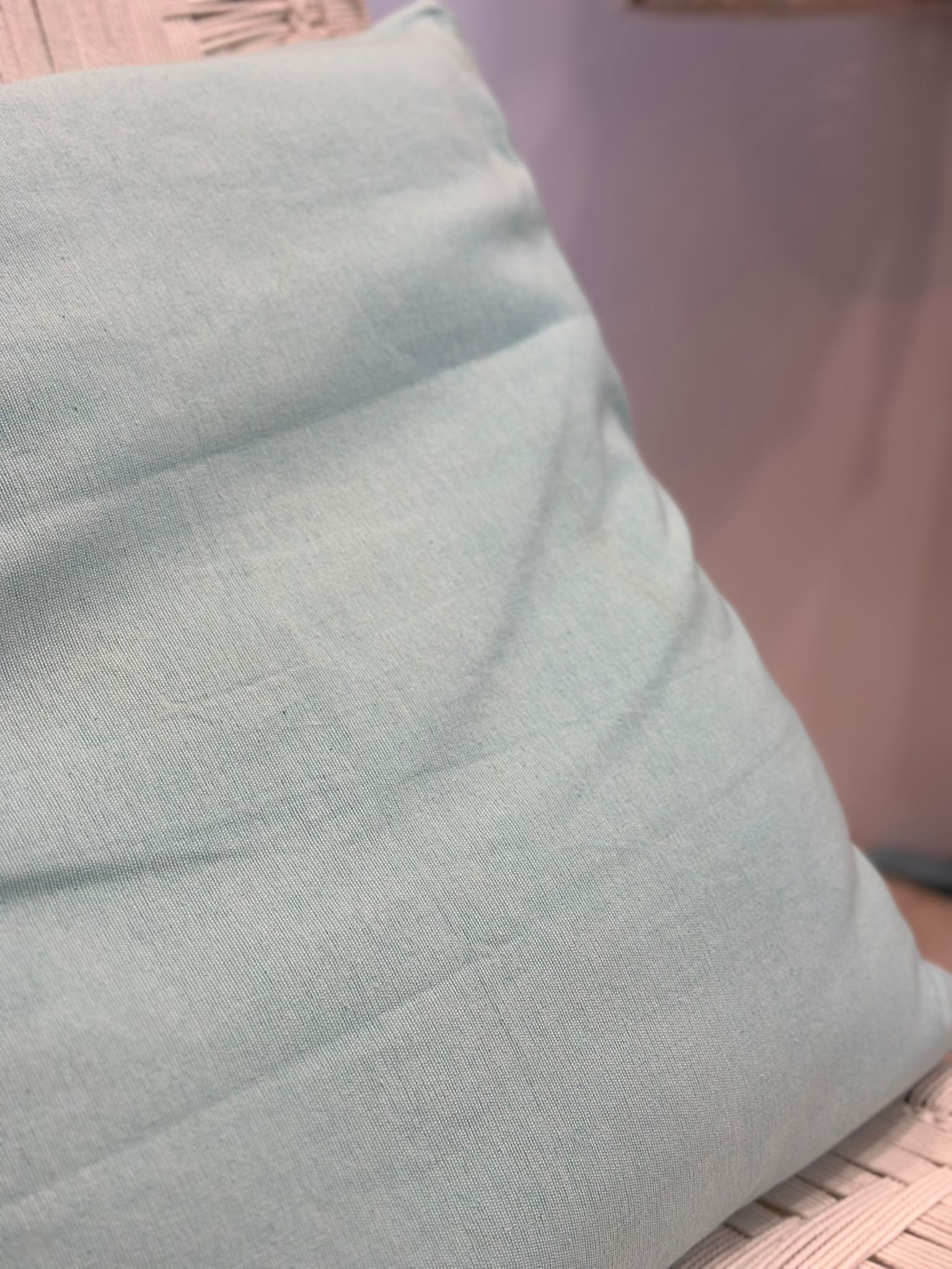 CUSCINO TURCHESE ACQUA