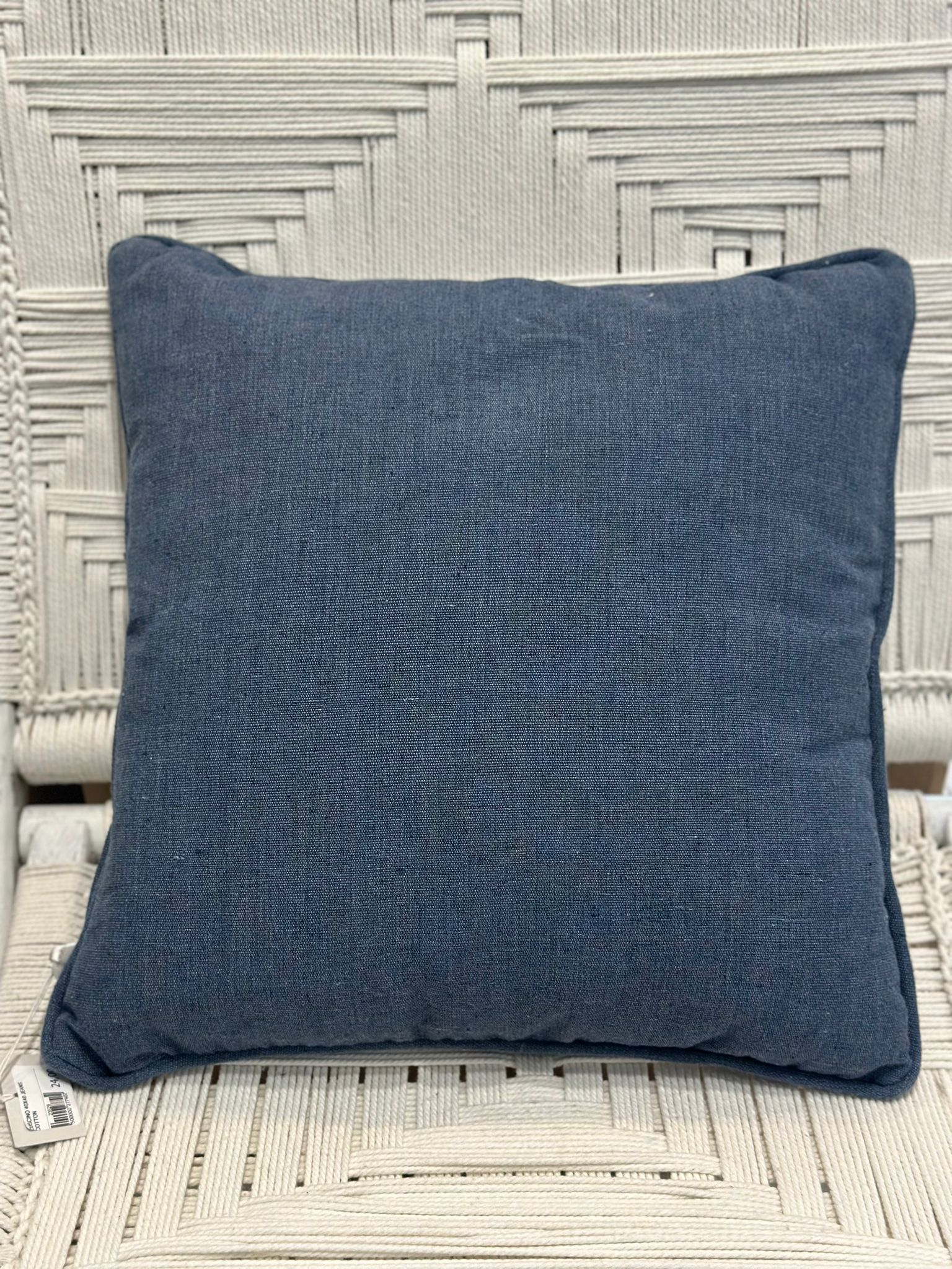 CUSCINO BLU JEANS