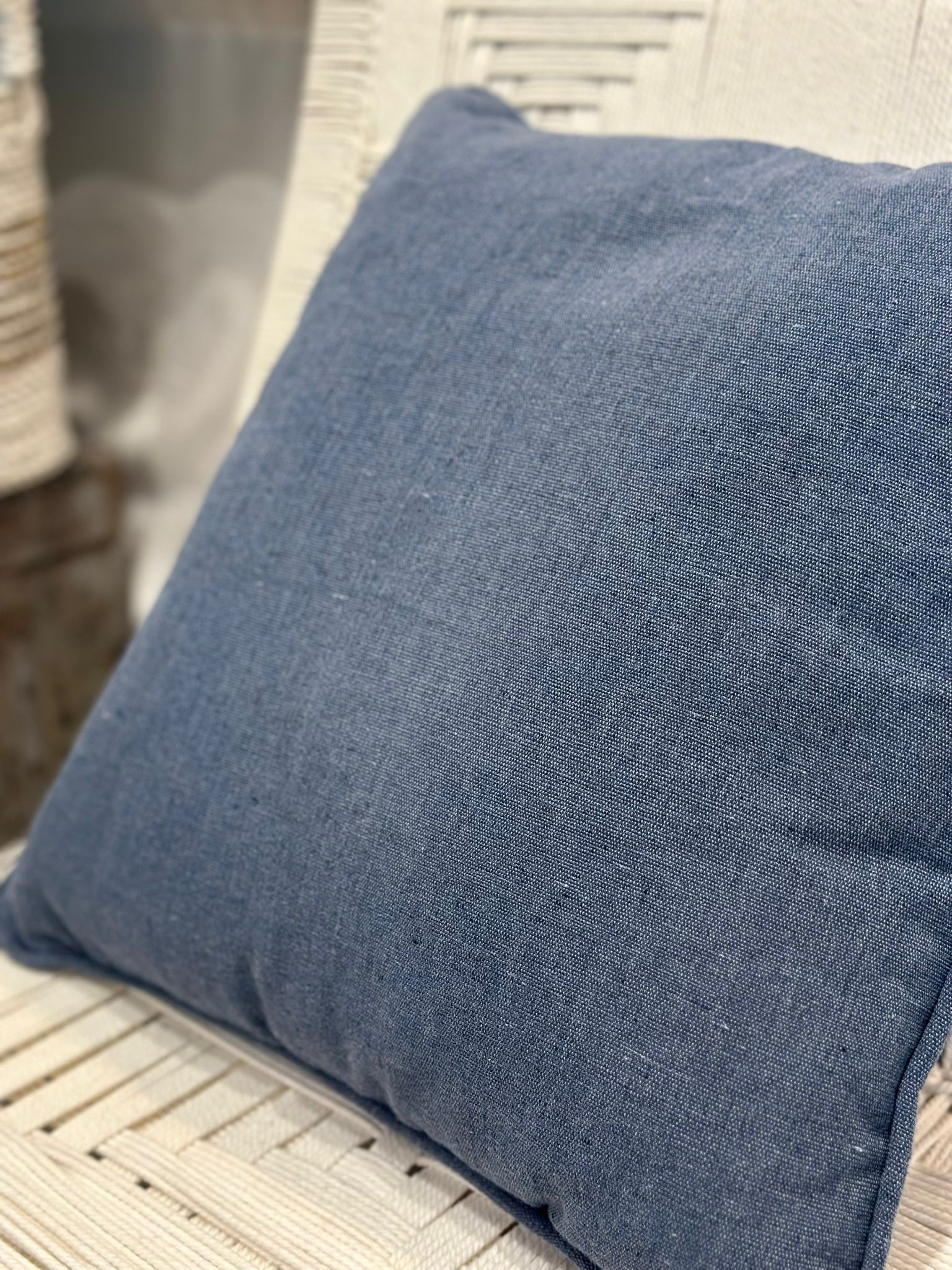 CUSCINO BLU JEANS