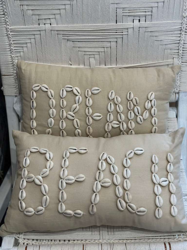 CUSCINO CON CONCHIGLIE SCONTO 30%