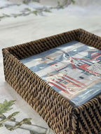 PORTATOVAGLIOLI RATTAN