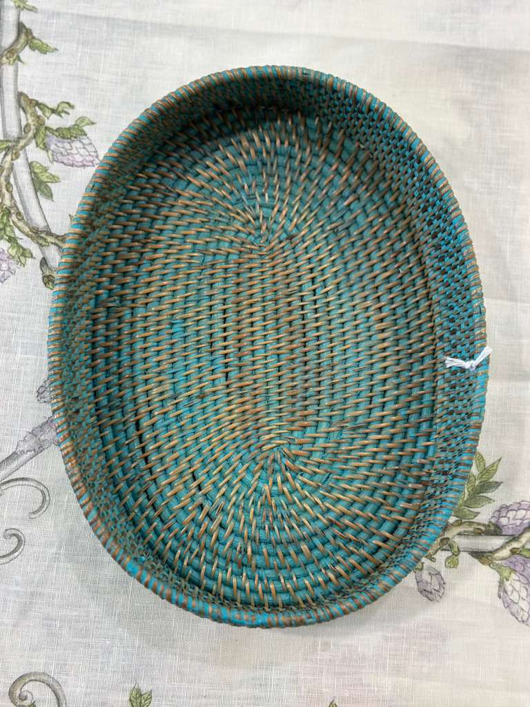 VASSOIO OVALE RATTAN