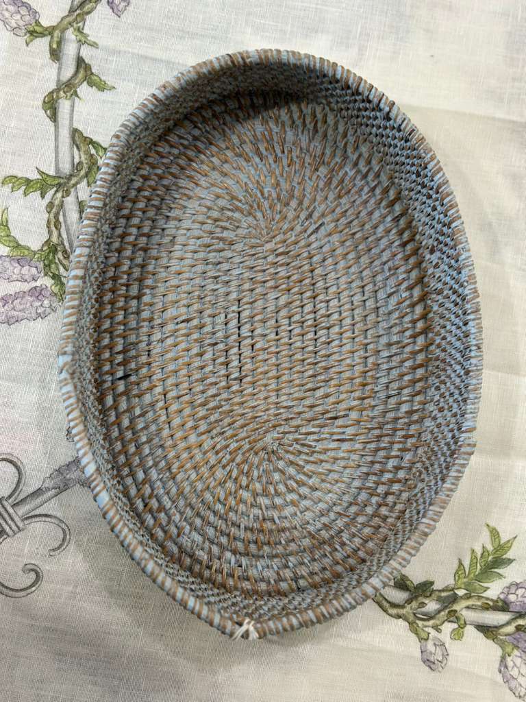 VASSOIO OVALE RATTAN