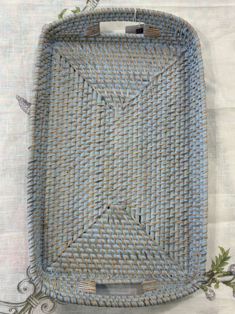 VASSOIO RETTANGOLARE RATTAN