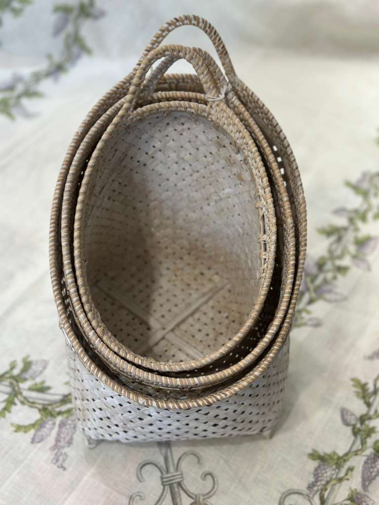 CESTINO OVALE CON MANICO
