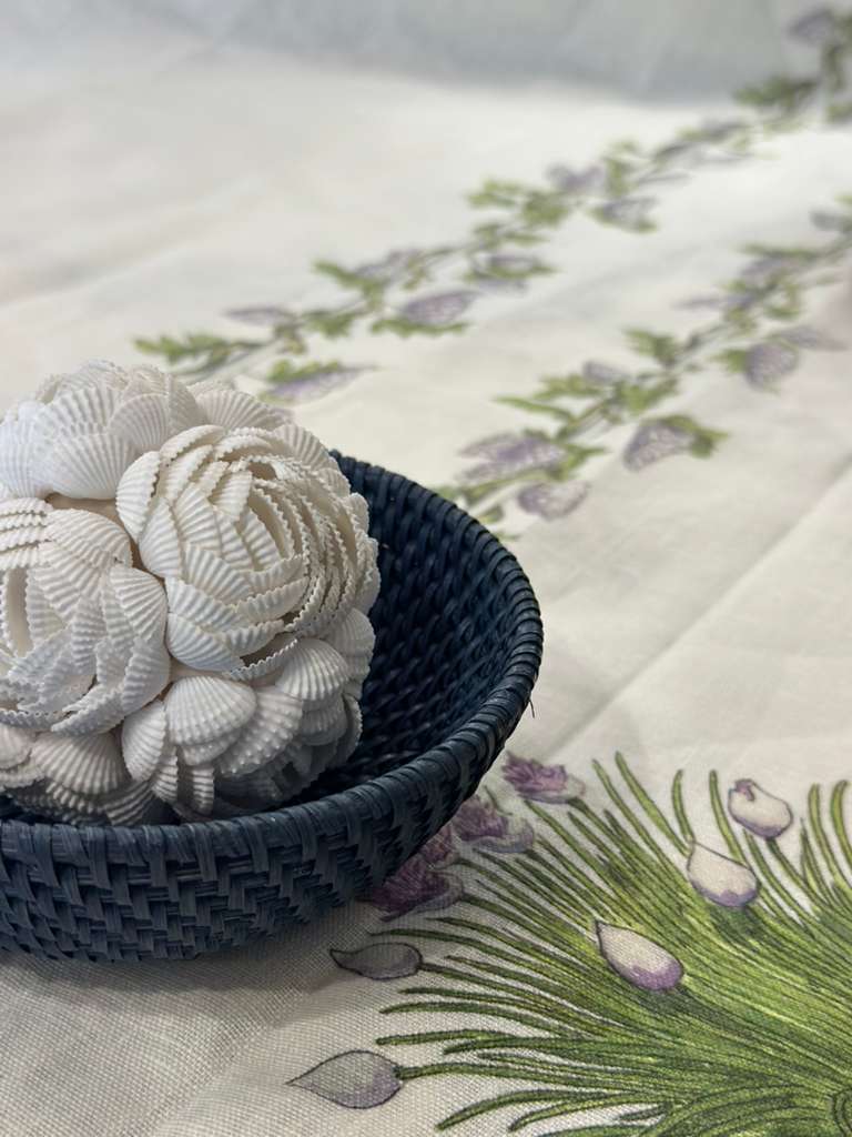 CESTINO TONDO BLU NAVY