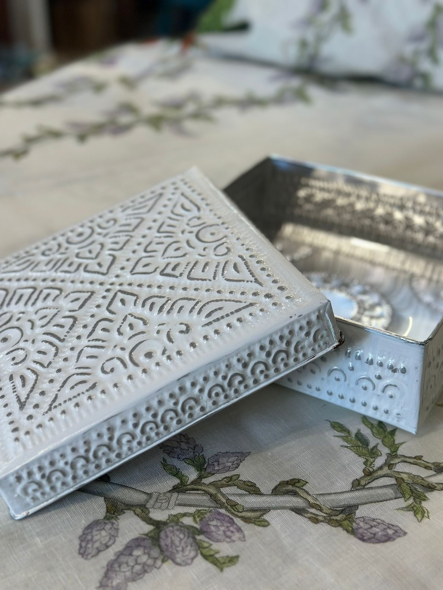 SCATOLA QUADRATA BASSA