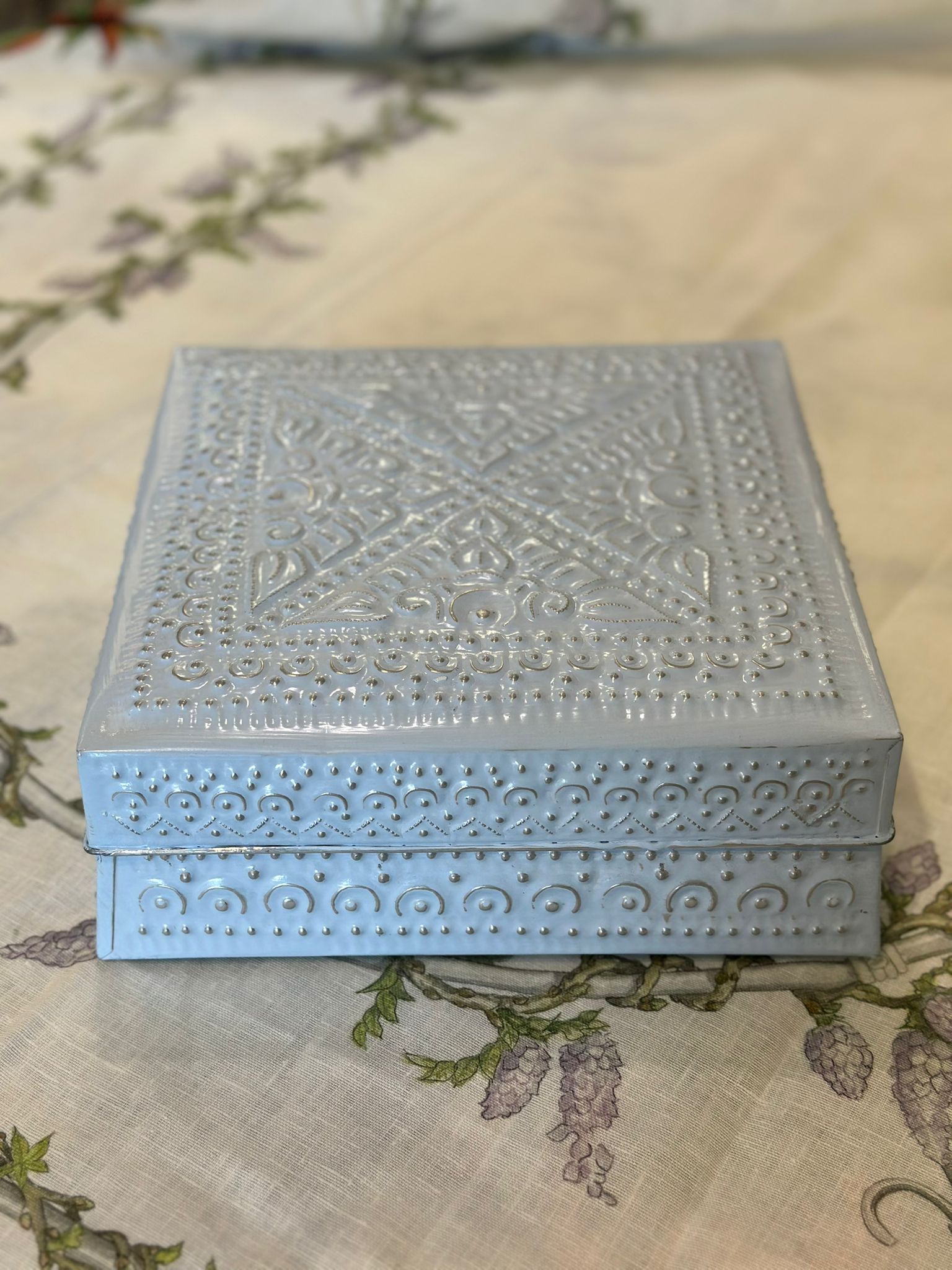 SCATOLA QUADRATA BASSA