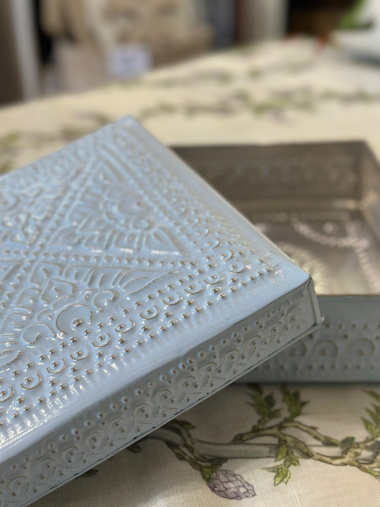 SCATOLA QUADRATA BASSA