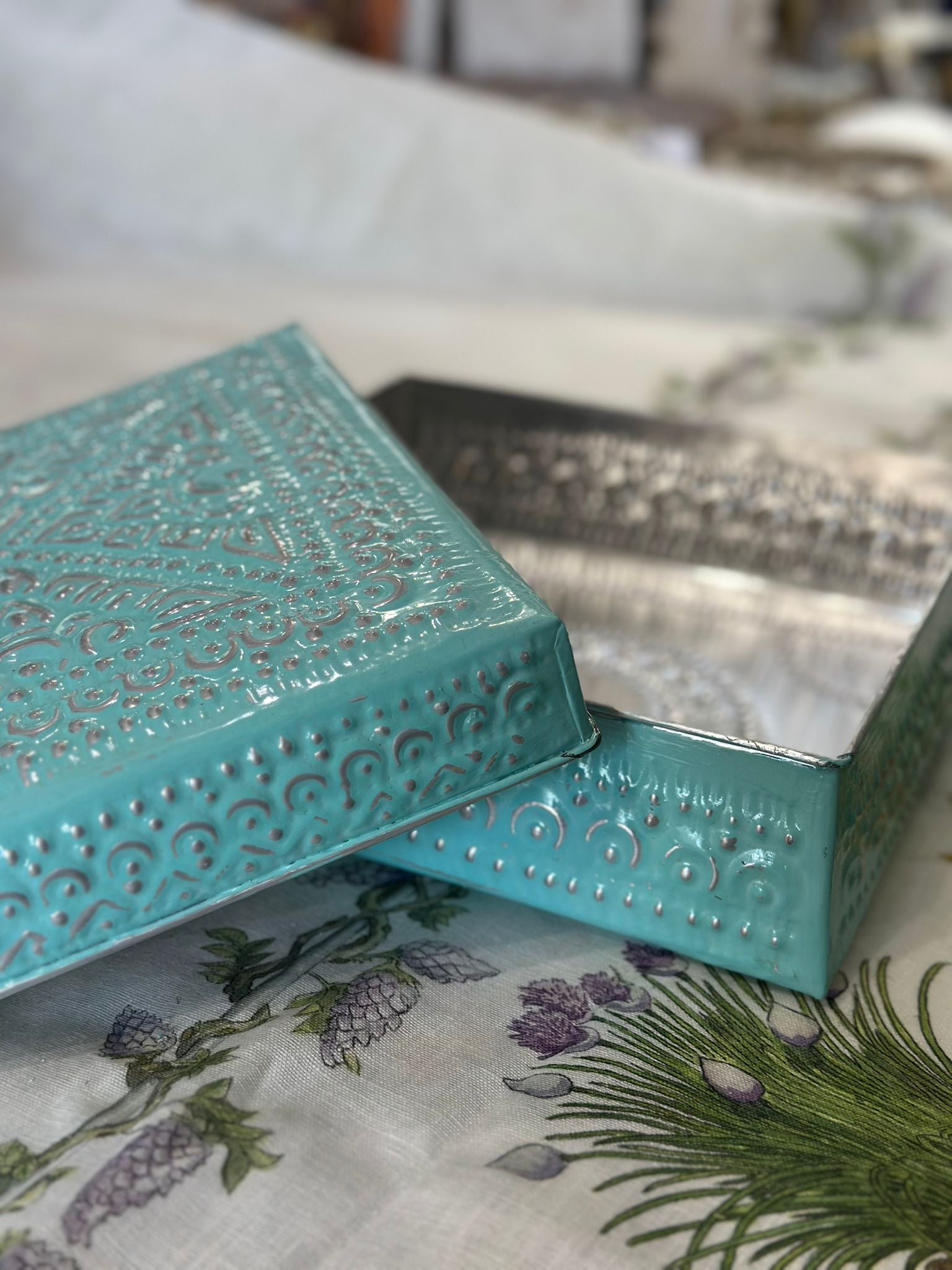 SCATOLA QUADRATA BASSA