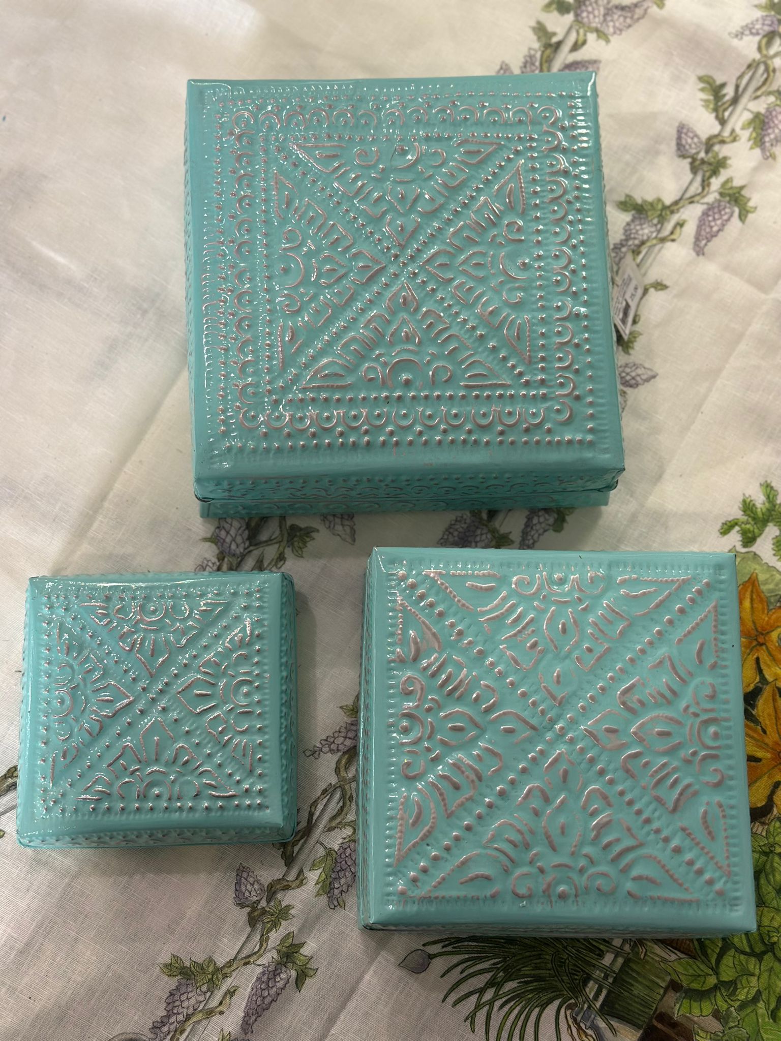 SCATOLA QUADRATA BASSA