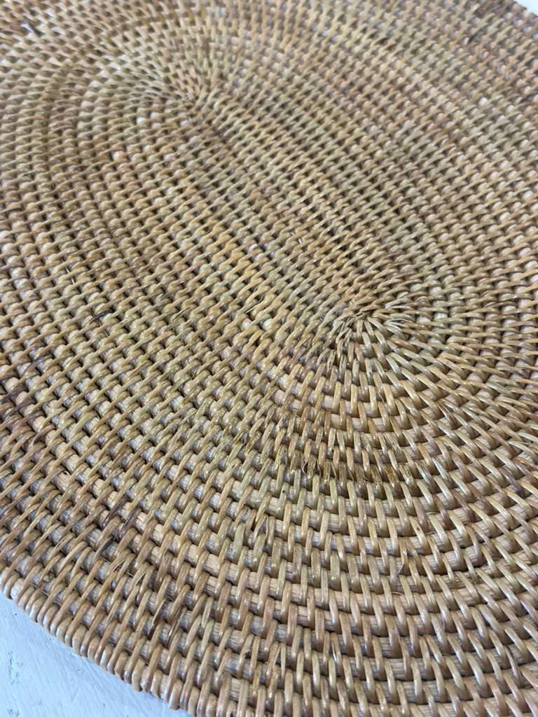PLACEMAT OVALE NATURALE RATTAN
