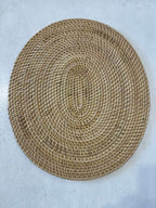 Placemat Ovale in Rattan Naturale – Artigianale Indonesia