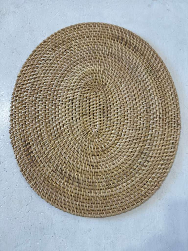 PLACEMAT OVALE NATURALE RATTAN