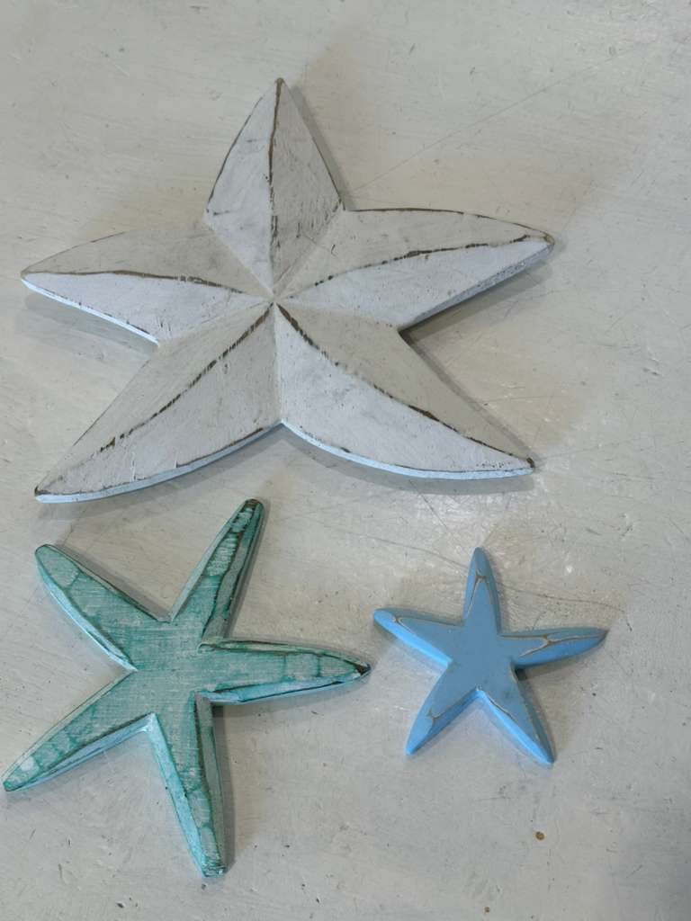 SET STELLE MARINE LEGNO