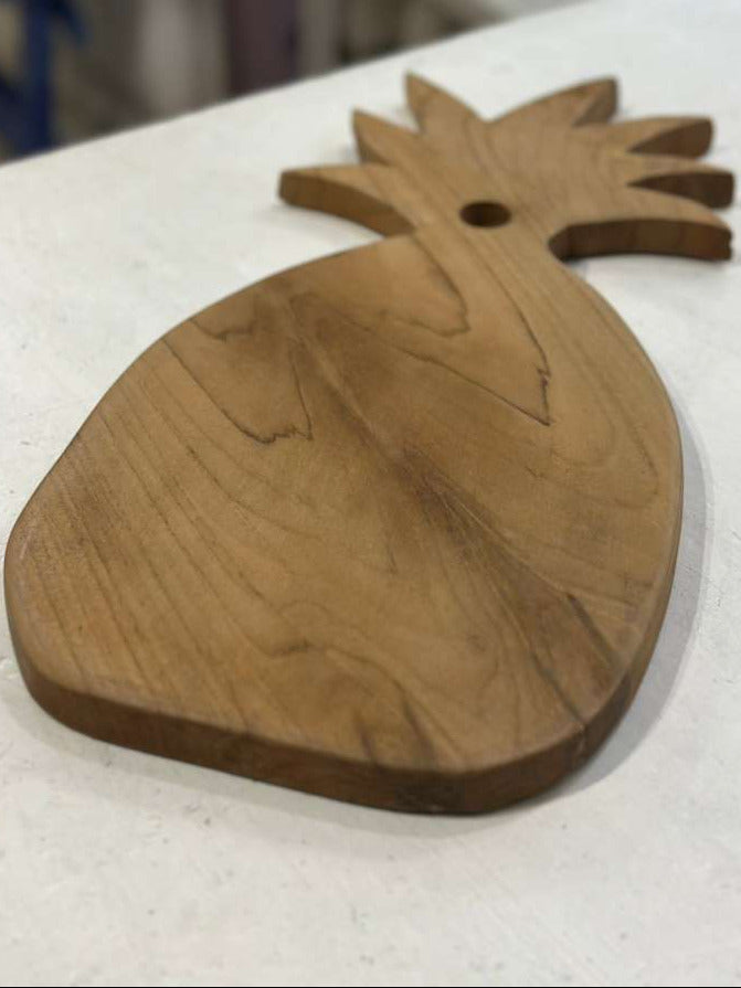 TAGLIERE ANANAS LEGNO SCONTO 50%