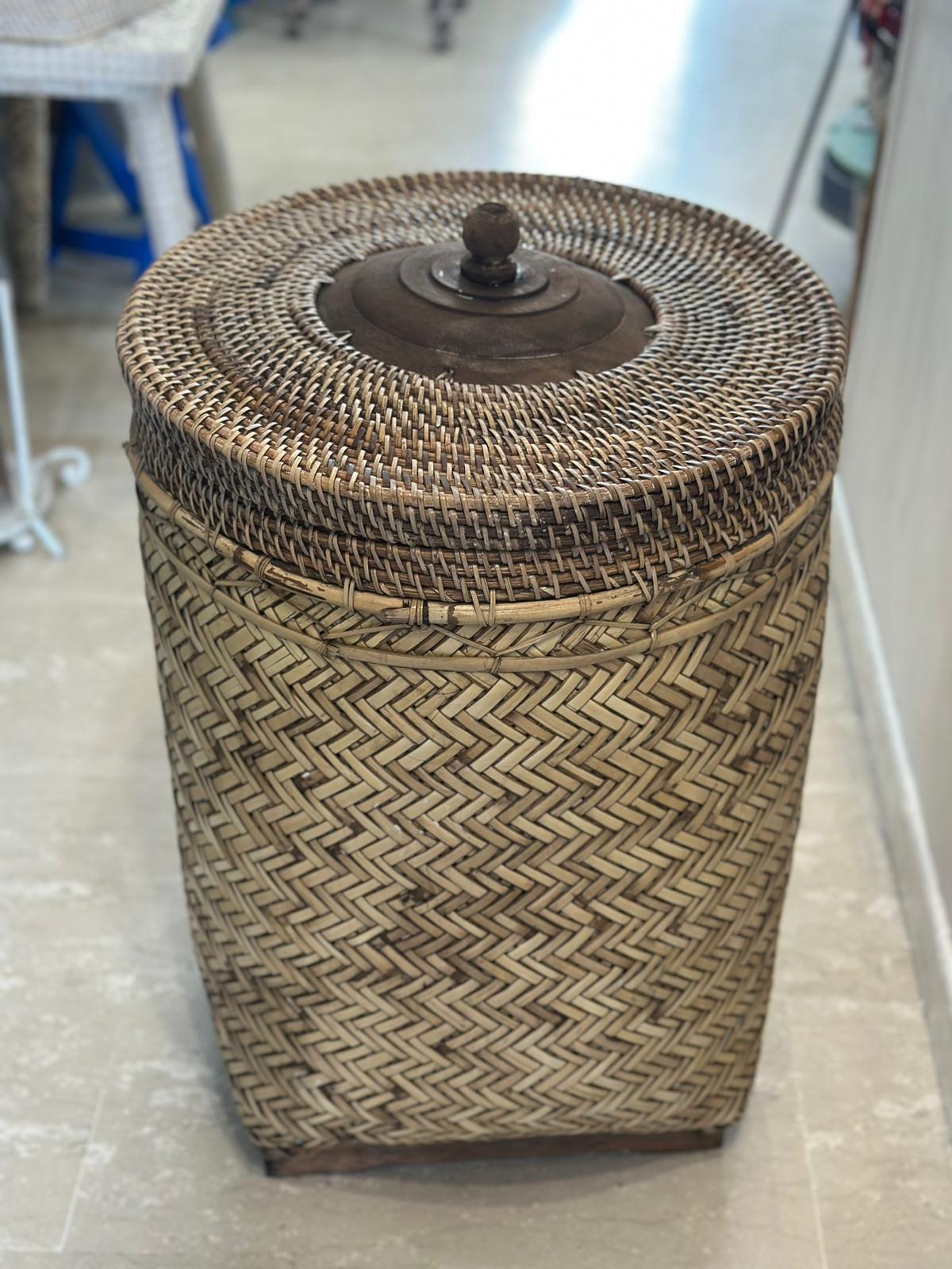 PORTABIANCHERIA BASE BAMBOO RATTAN