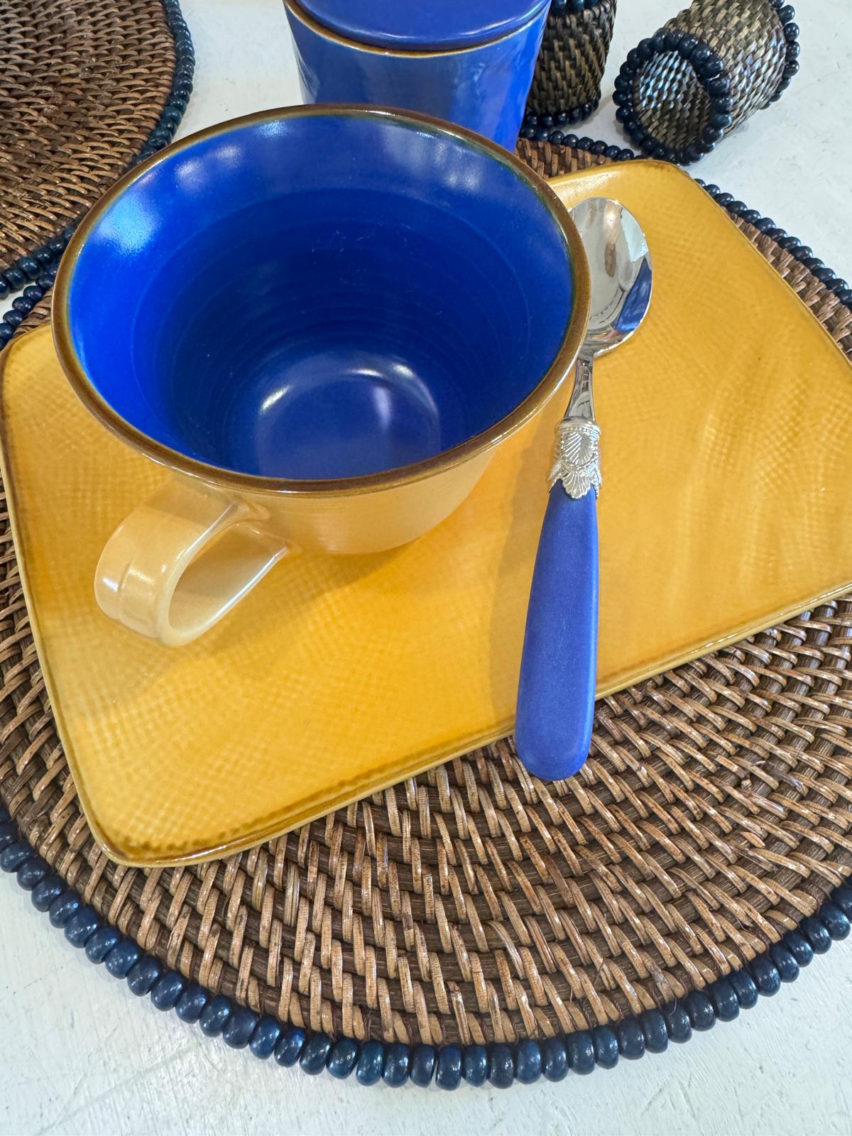 placemat new tondo palline legno