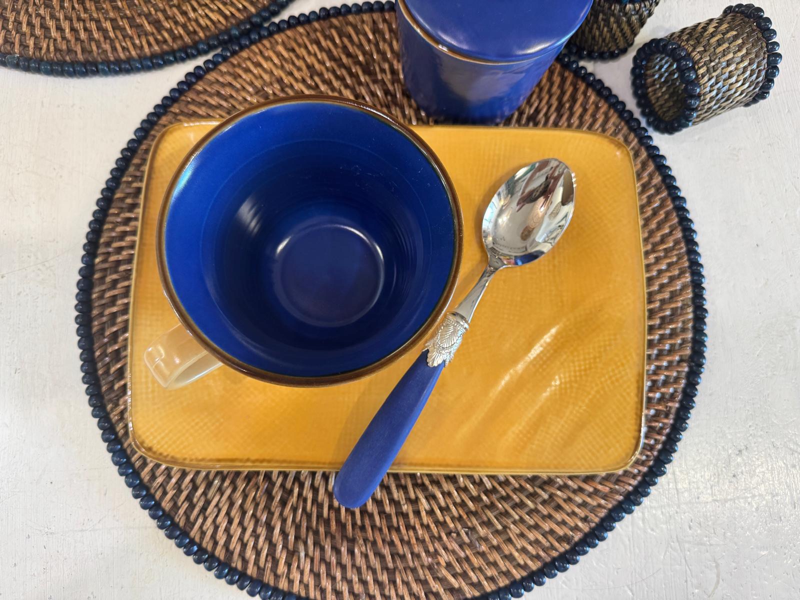 placemat new tondo palline legno