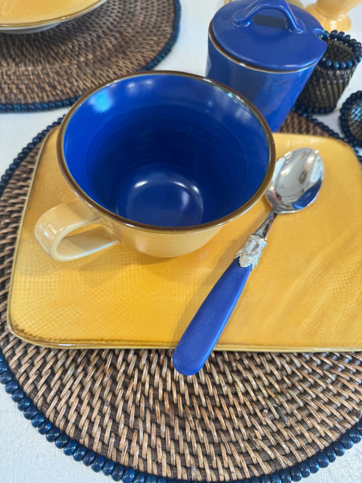 placemat new tondo palline legno