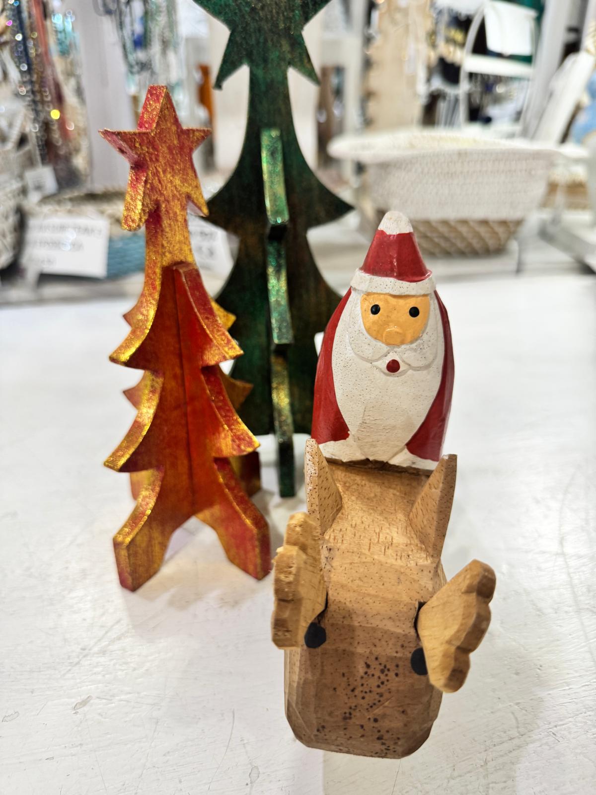 SANTA KLAUS SULL'ALCE