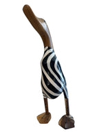 Papera Decorativa In Legno Artigianale Zebrata Safari