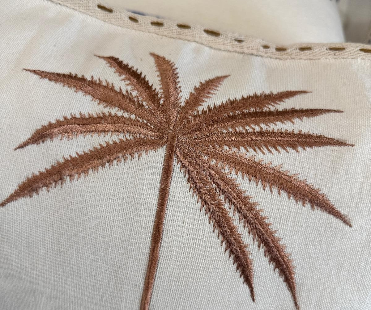 CUSCINO ECRÙ PALMA GOLD