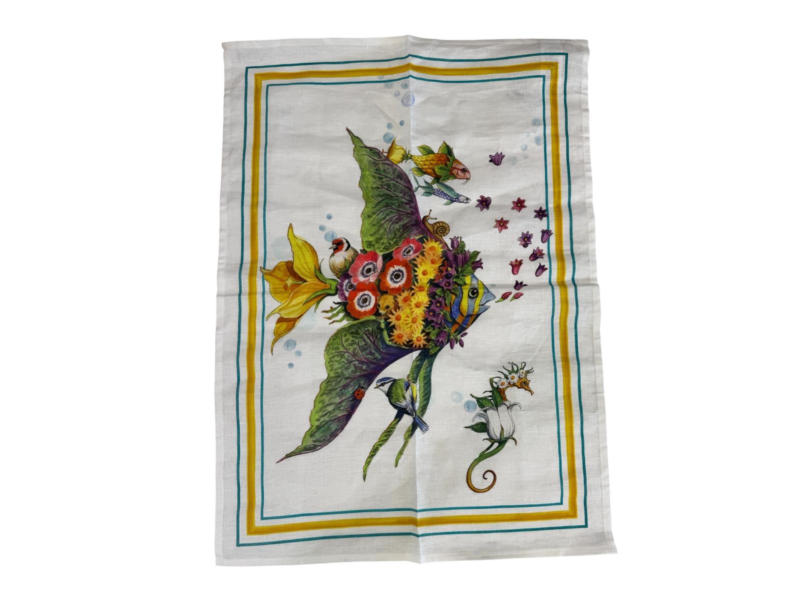 CANOVACCI IN LINO TEMA MARE