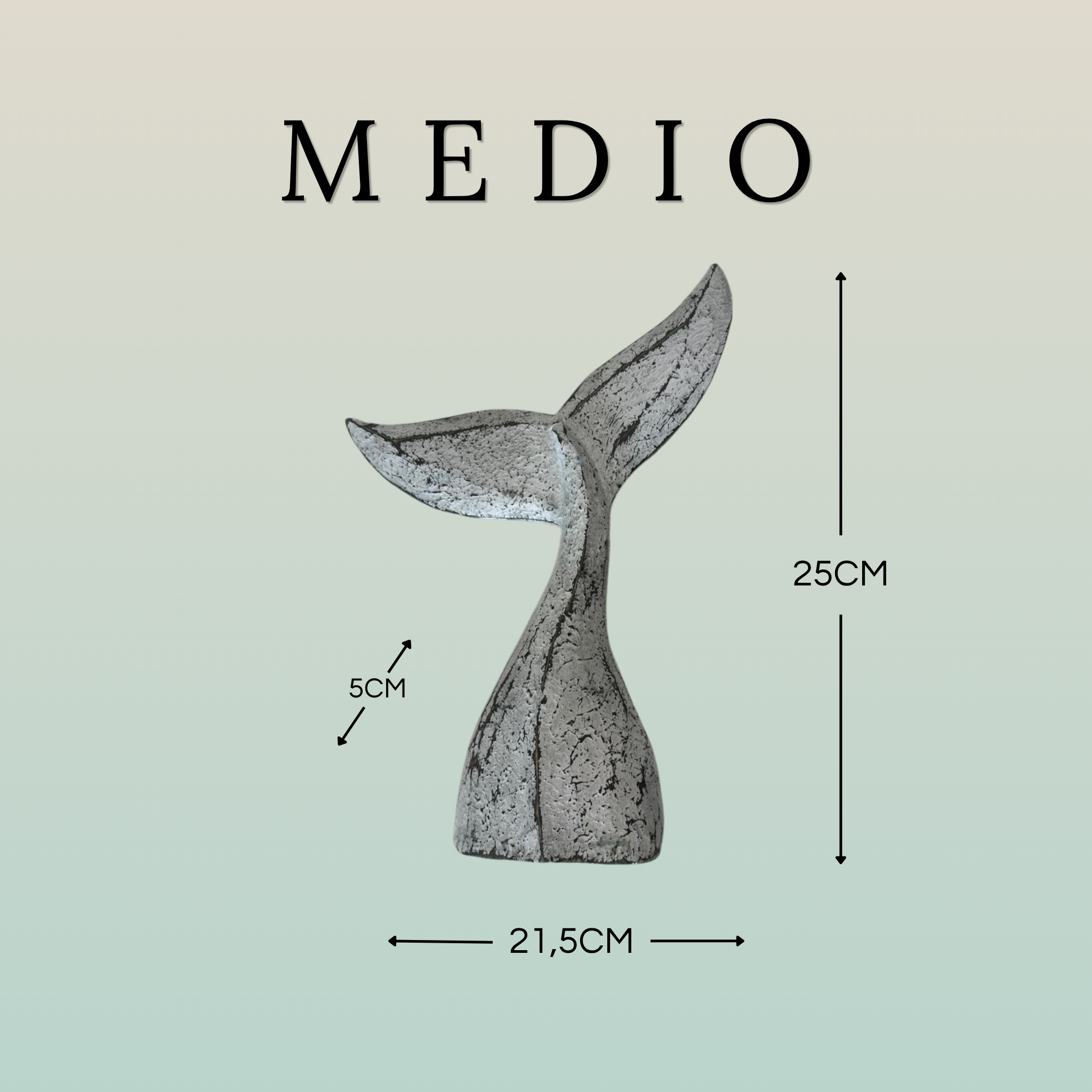 Code di Balena Decorative in Legno