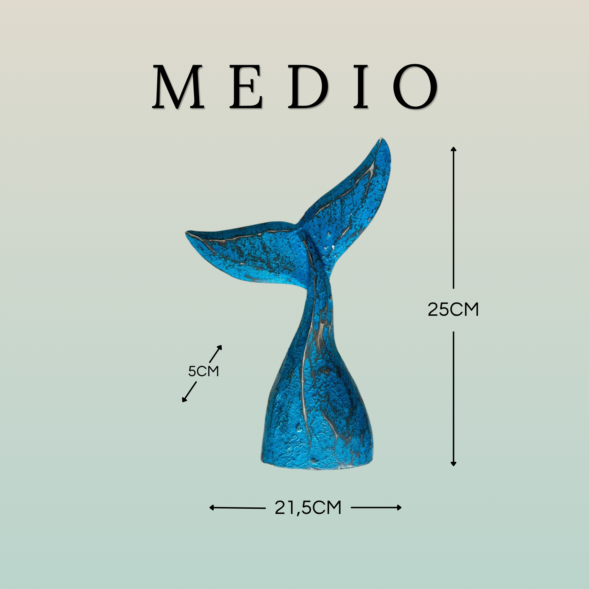 Code di Balena Decorative in Legno