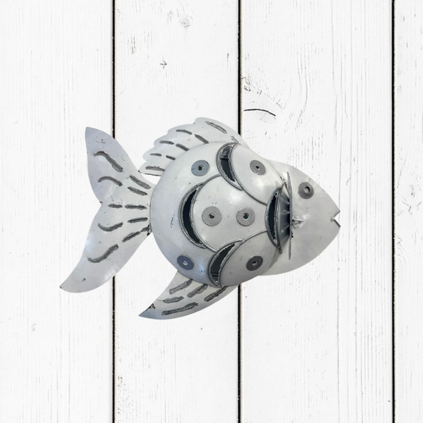 Portazampirone Pesce in Ferro | Accessorio Antizanzare per Giardino e Terrazza