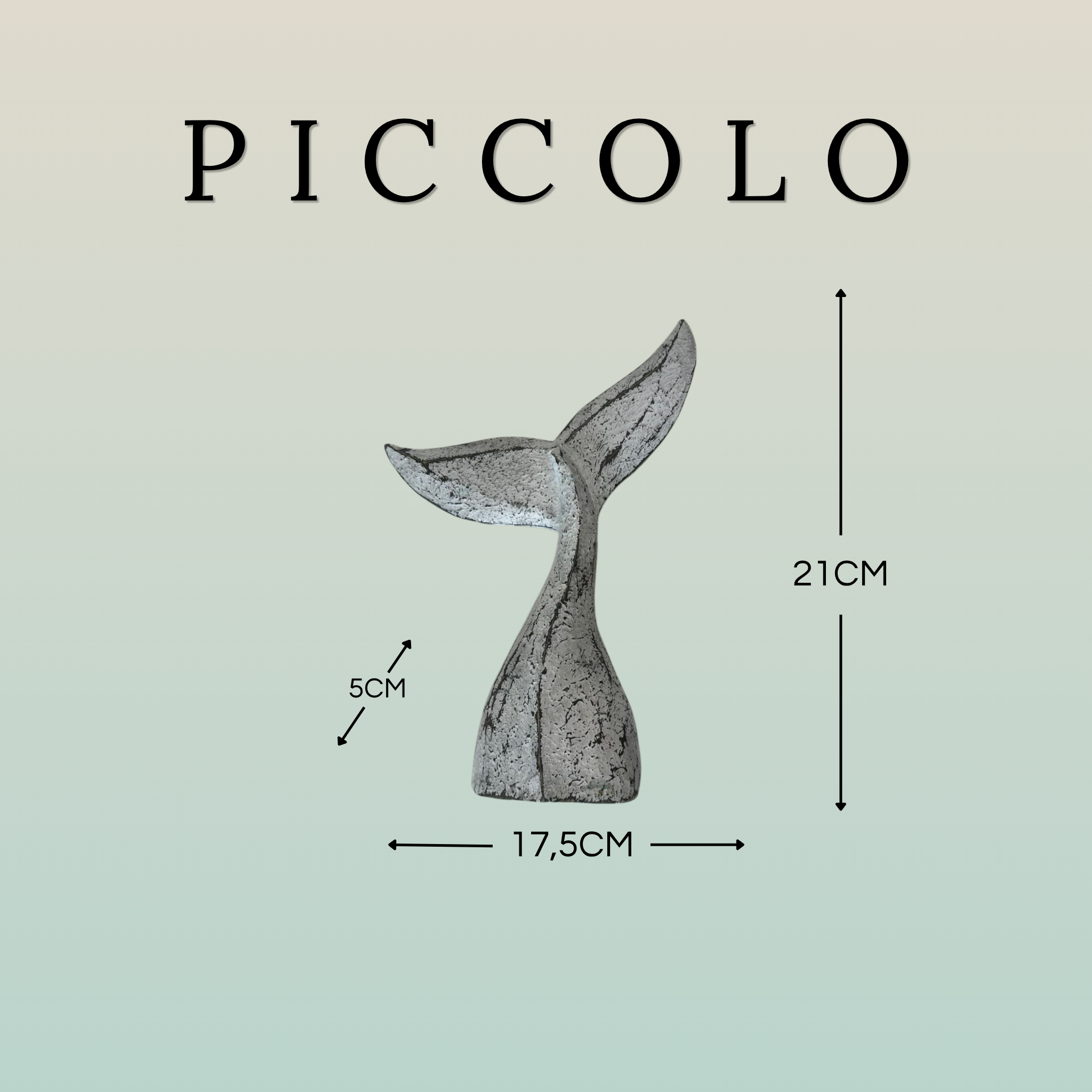 Code di Balena Decorative in Legno