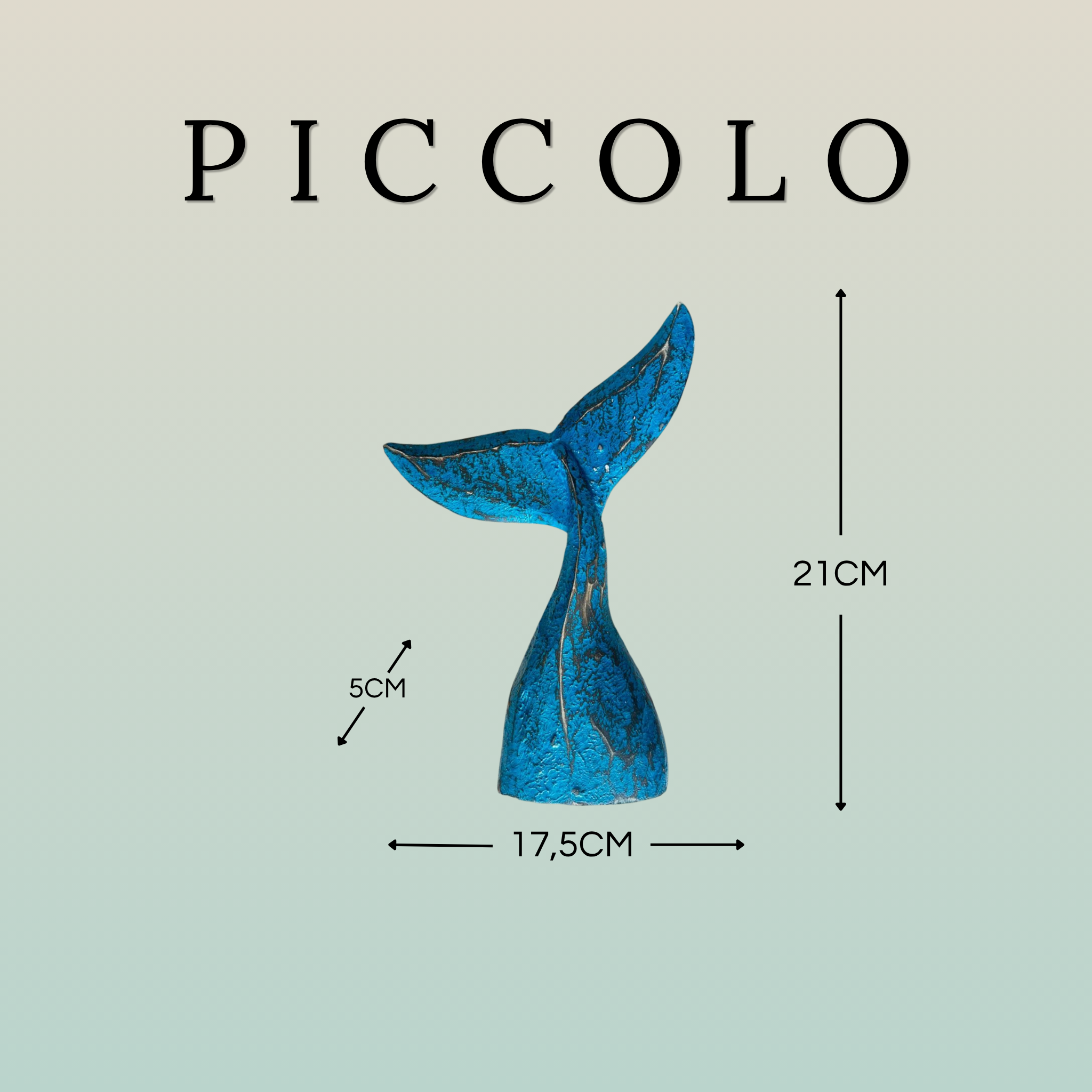 Code di Balena Decorative in Legno