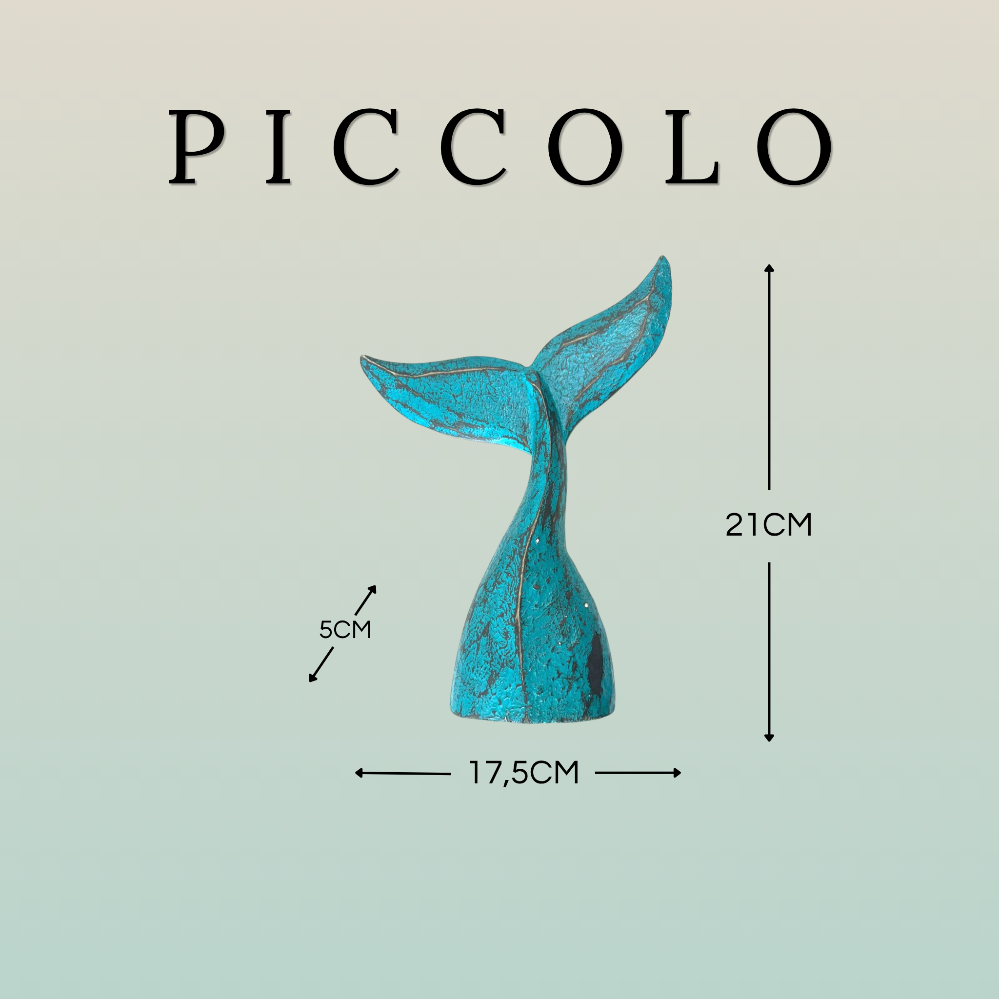 Code di Balena Decorative in Legno
