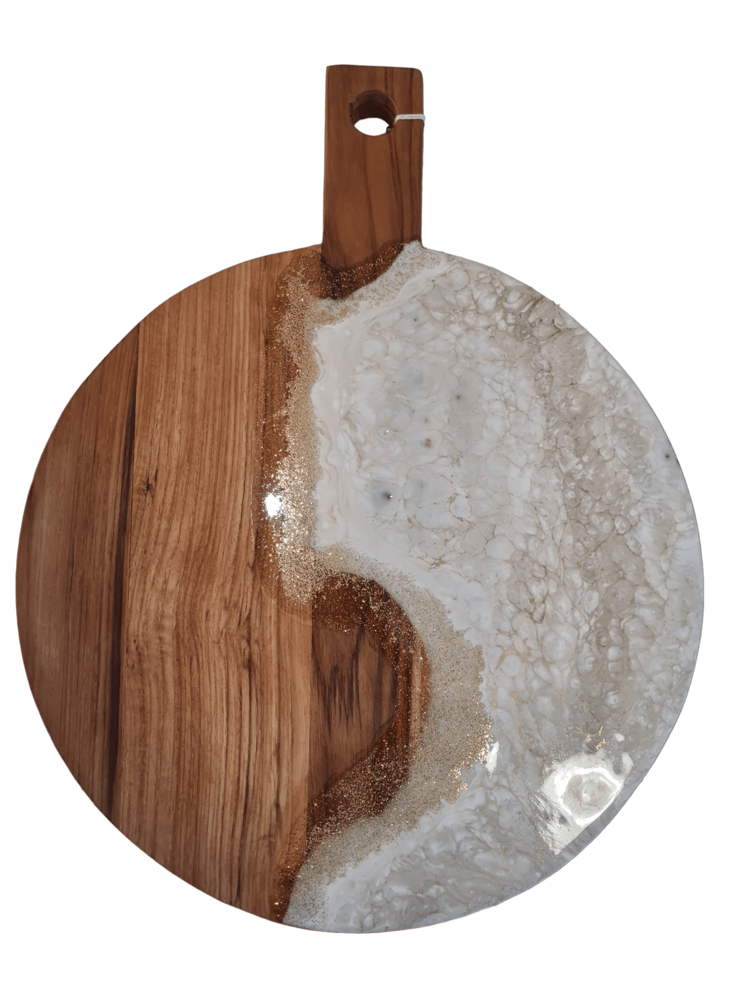 TAGLIERE TEAK E RESINA EPOSSIDICA