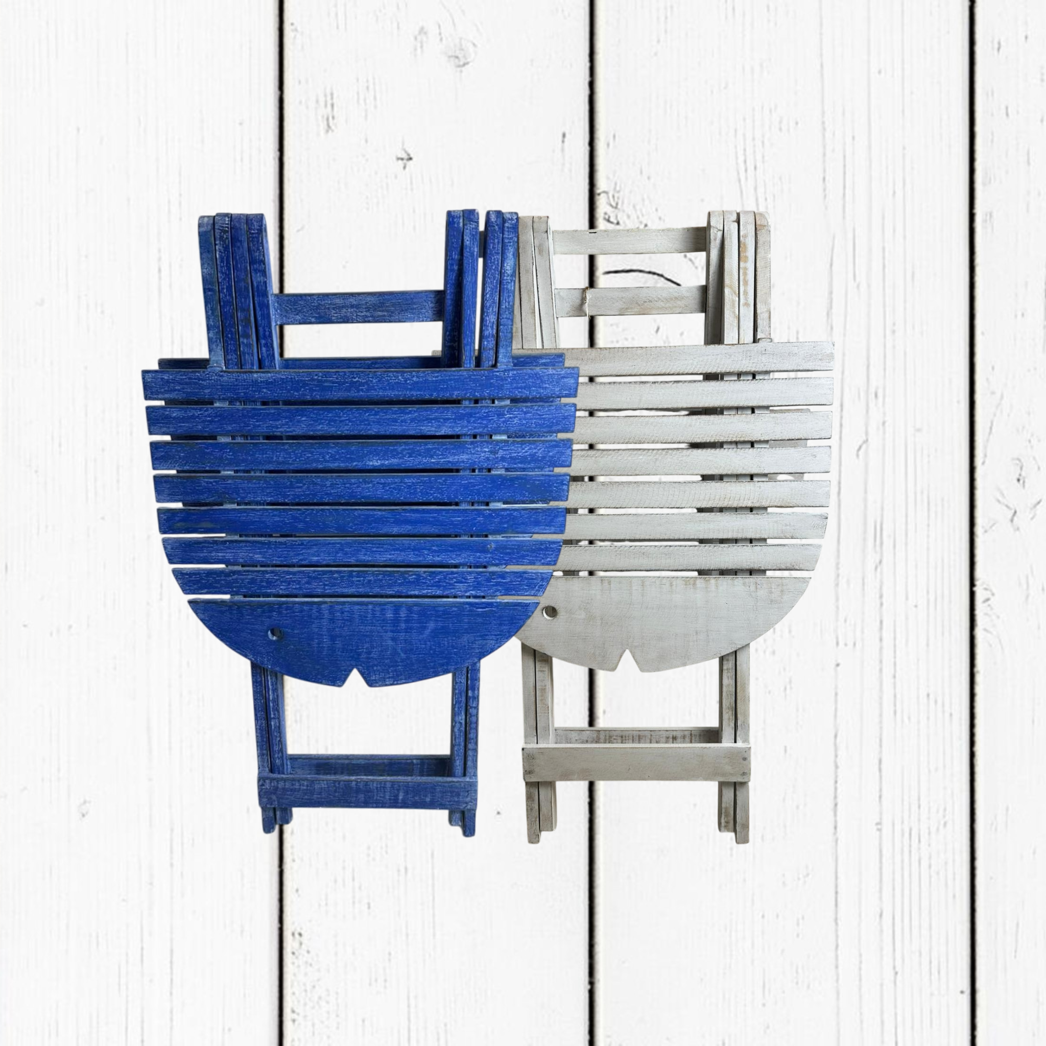 Tavolo Pesce Pieghevole Alto – Design Marino Artigianale