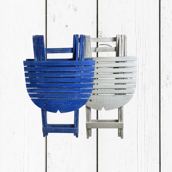 Tavolo Pesce Pieghevole Alto – Design Marino Artigianale