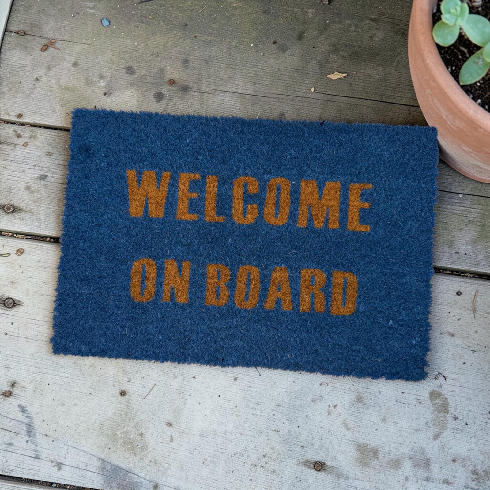 Zerbino Welcome On Board in Cocco Naturale