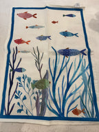 CANOVACCI IN LINO TEMA MARE